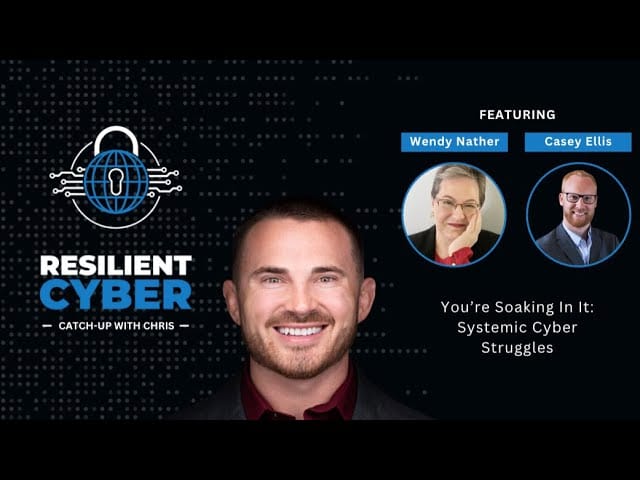 You're Soaking In It: Systemic Cyber Struggles