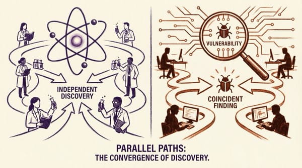 The Nth Country Experiment and Coincident Vulnerability Discovery